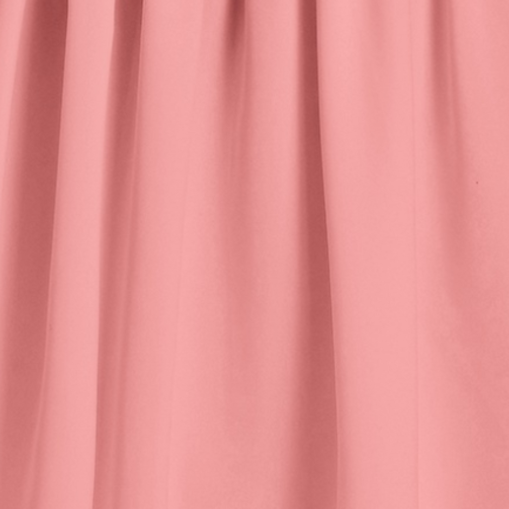 Blush Pink One Shoulder Midi Dress – Bridesmaid Dress – Romantic Ruffle Wedding Guest Dress – Lunthia